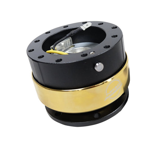 THE DING QUICK RELEASE BLACK / CHROME GOLD