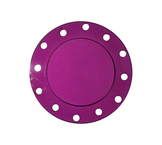 NRG Horn Delete Plate Flush Fitting - Purple