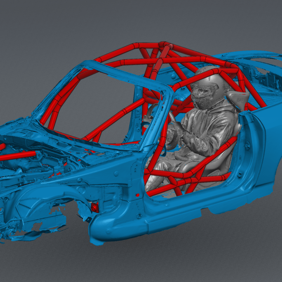 S2000 Road Race Spec Roll Cage Kit