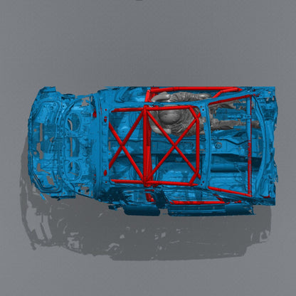 RX-8 Road Race Spec Roll Cage Kit — view 2