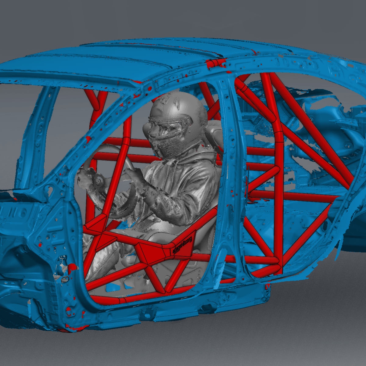 VB Subaru Rally Roll Cage Kit