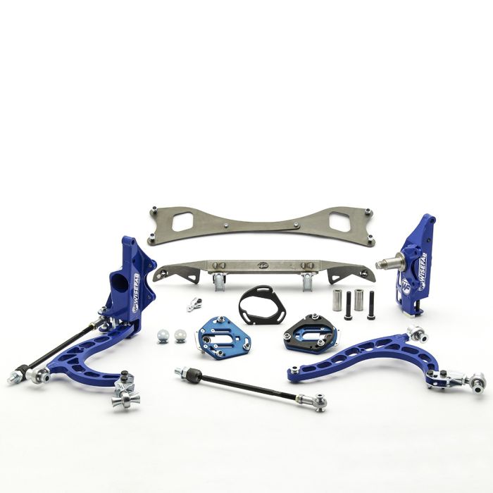 Wisefab Nissan S14  S15 Front V2 Drift Angle Lock Kit with Rack Relocation