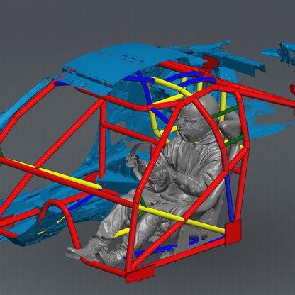 Z33 SFI 25.3 Tube Chassis Roll Cage Kit