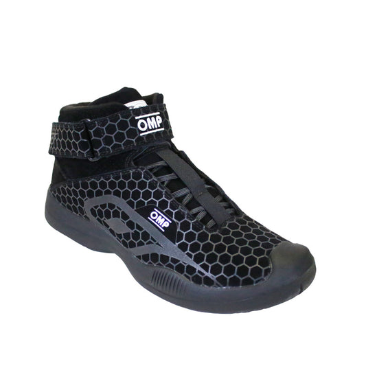 OMP OMP PIT CREW SHOES SFI BLACK SIZE 8