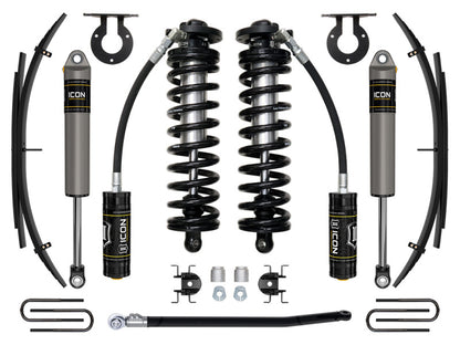 ICON 11-16 Ford F250/F350 2.5-3in Stage 2 Coilover Conversion System w/ Expansion Pack
