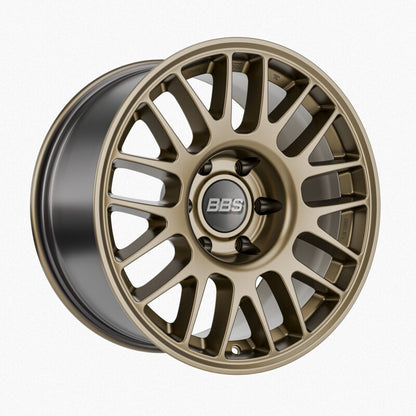 BBS TS-M 18x9in - 5x120 - 72.56 CB - ET30 - Satin Bronze Wheel