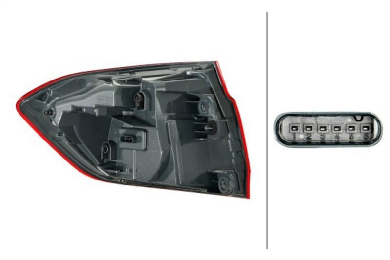 Hella 2017-2019 BMW 320i M3 Right Tail Light