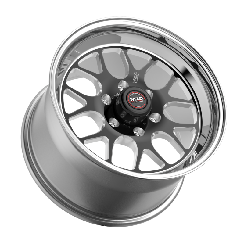 Weld S77 HD 17x9.0 / 6x139.7 BP / 5.7in. BS Black Wheel (Low Pad) - Non-Beadlock