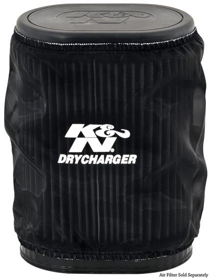 K&N Air Filter Wrap Drycharger Wrap Ya-7008 Black