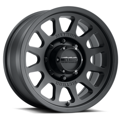 Method MR703 Bead Grip 18x9 12mm Offset 8x180 130.81mm CB - Matte Black