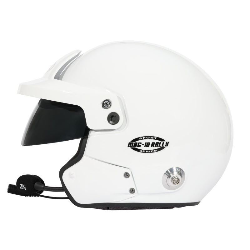 Bell Helmet Mag-10 Rally Sport White (Hans) Xs(55-56) Fia8859-2024