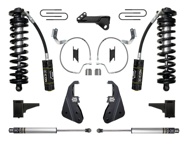 ICON 23 Ford F250/F350 4-5.5in Stage 1 Coilover Conversion System