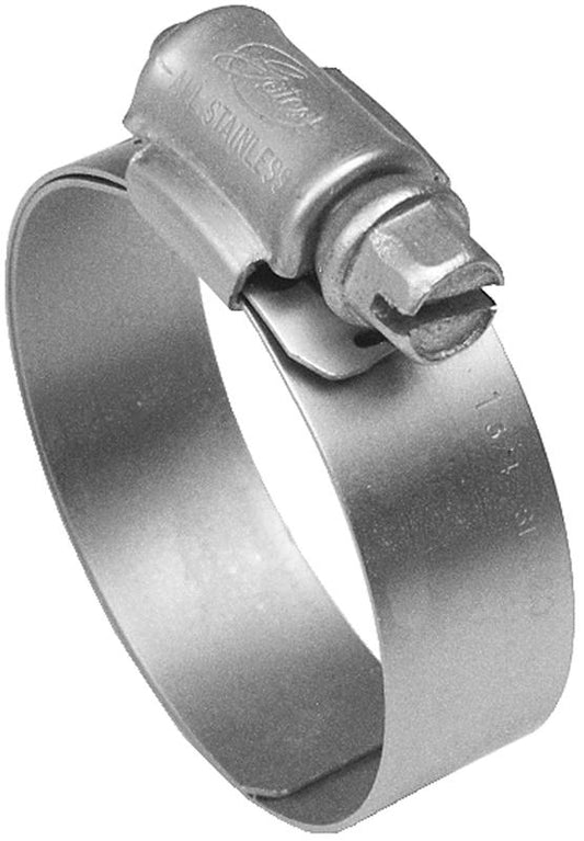 Gates Silicone Hose Clamp Size 12 (Hose ID 5/8in-3/4in -- Range 7/8in-1-1/4in)
