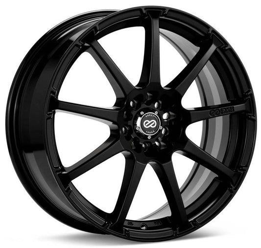 Enkei EDR9 16x7 4x100/108 38mm Offset 72.6 Bore Diameter Matte Black Wheel