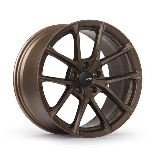 Enkei Helix 20x9in / 5x120 BP / 40mm Offset / 72.6mm Bore - Matte Bronze Wheel