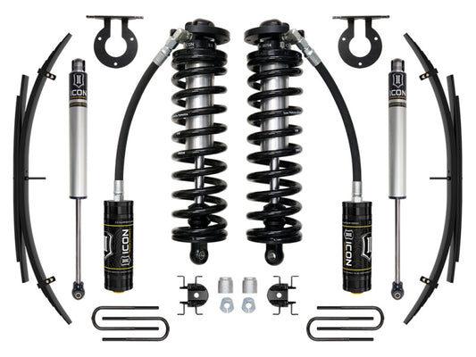 ICON 17-23 Ford F250/F350 2.5-3in Stage 1 Coilover Conversion System w/ Expansion Pack