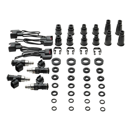 DeatschWerks Universal 4 Cylinder Import Injector Kit - Set of Four 750cc Injectors