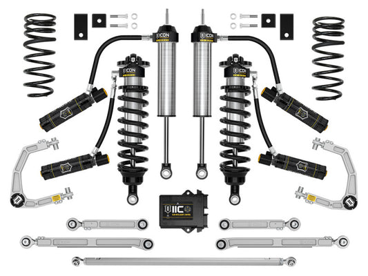 ICON 23-24 Sequoia 3-4.25in Stage 4 3.0 Suspension System Billet
