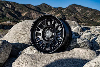 ICON Anza 17x8.5 6x135 +6mm Offset 5in BS 87.1mm Hub Bore Satin Black Wheel