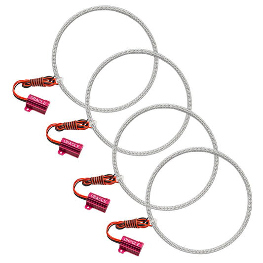 Oracle 01-10 Ford Ranger LED Headlight Halo Kit - Red