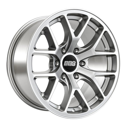 BBS TS-P 18x9in - 6x139.7 - 106.1 CB - ET12 - Satin Silver Wheel