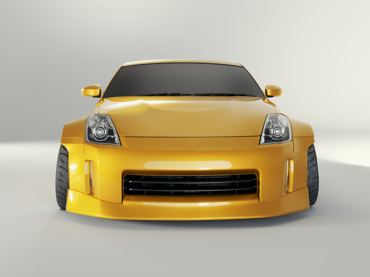 Big Duck Club 350Z (Z33) Front Lip - manufacturer product example