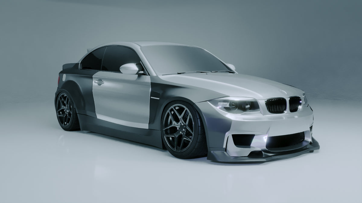 Big Duck Club E82 Wide Body & Aero Combo - manufacturer product example