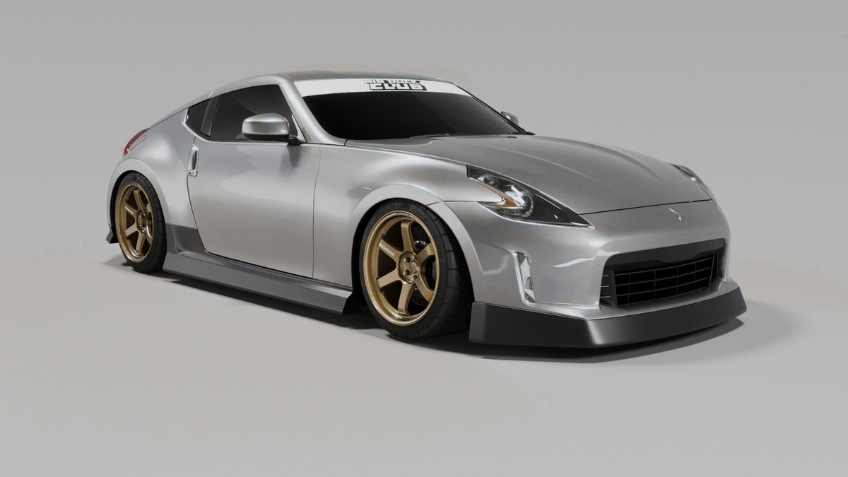 Big Duck Club 370Z (Z34) Front Lip - manufacturer product example