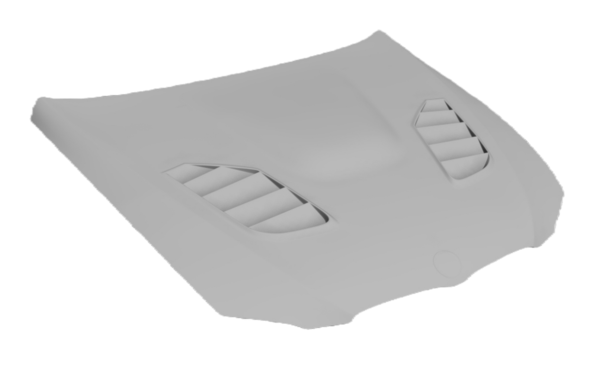 Big Duck Club BMW E90 HOOD - manufacturer product example