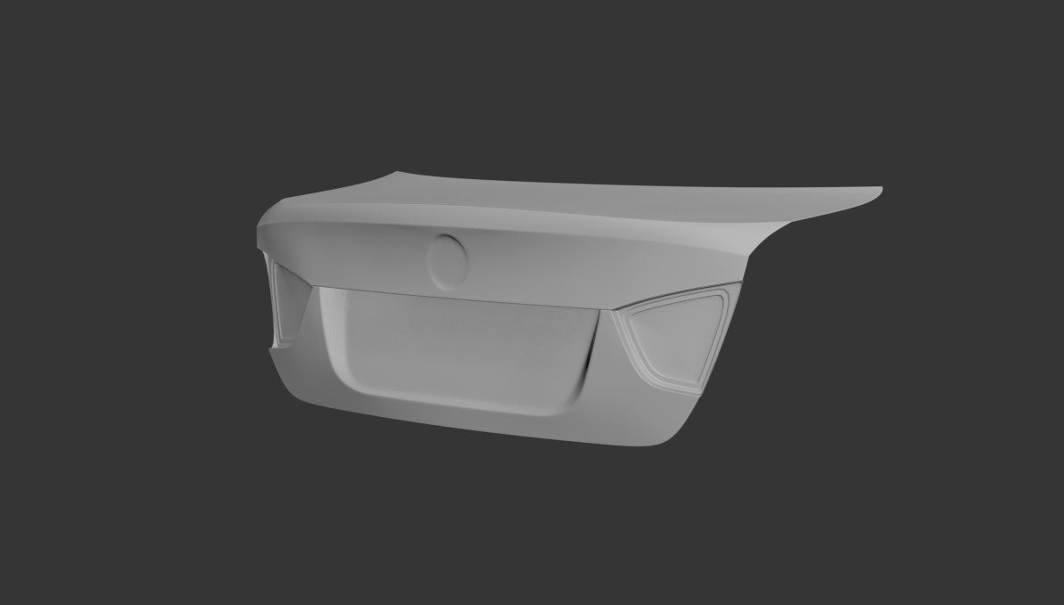 Big Duck Club BMW E90 Trunk (race spec) - manufacturer product example
