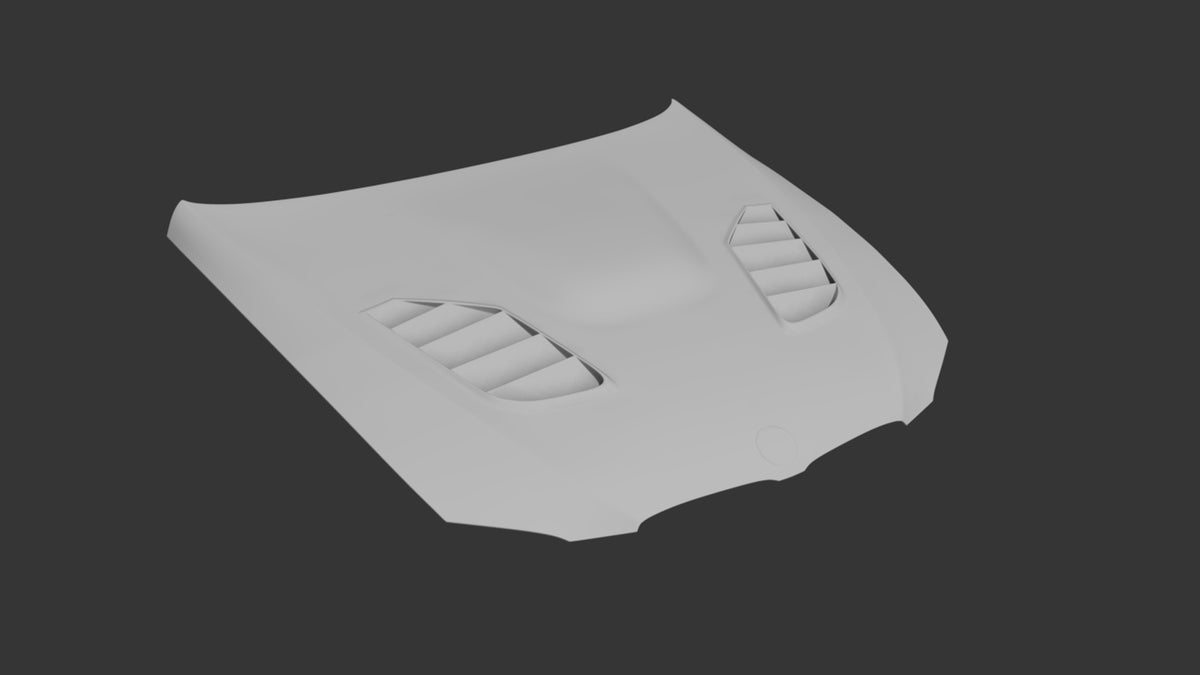 Big Duck Club BMW E92 M Style hood (for non M) - manufacturer product example