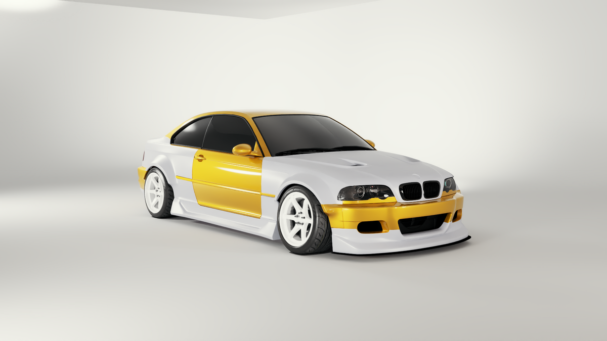 Big Duck Club BMW E46 V2 - Coupe Widebody & Aero kit - manufacturer product example