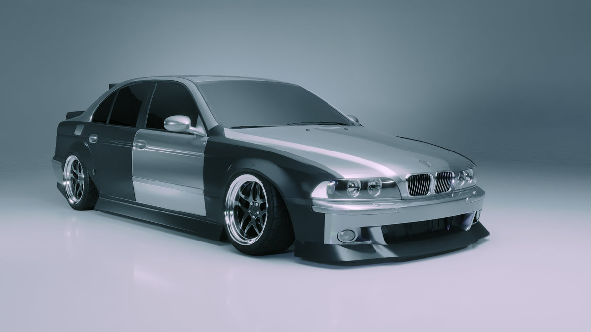 Big Duck Club BMW E39 WideBody Kit (75mm) - manufacturer product example