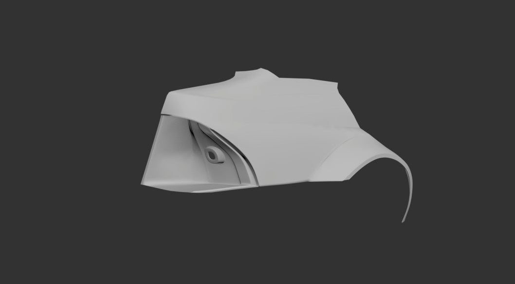 Big Duck Club IS300 / Altezza Rear Quarter Panel (75mm) - manufacturer product example