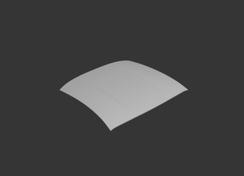 Big Duck Club S550 Mustang - Roof Skin - manufacturer product example