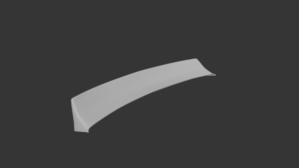 Big Duck Club BMW E36 Sedan Duck Tail Spoiler - manufacturer product example