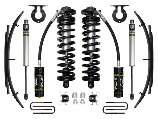 ICON 11-16 Ford F250/F350 2.5-3in Stage 1 Coilover Conversion System w/ Expansion Pack