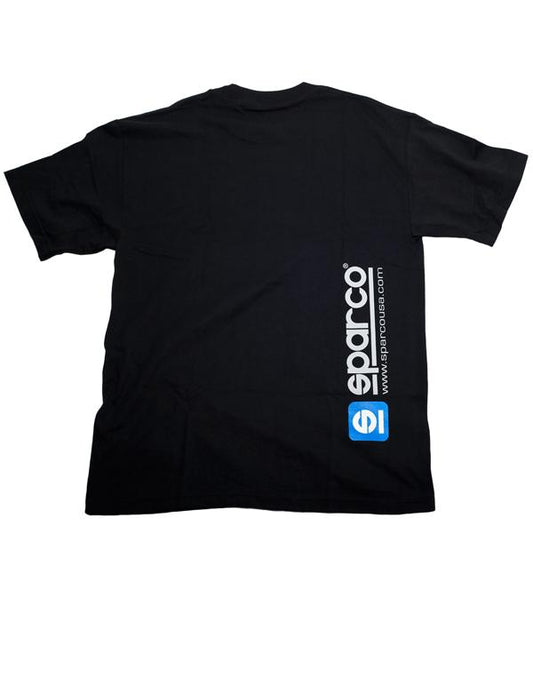 Sparco T-Shirt WWW Tri Black XLrg