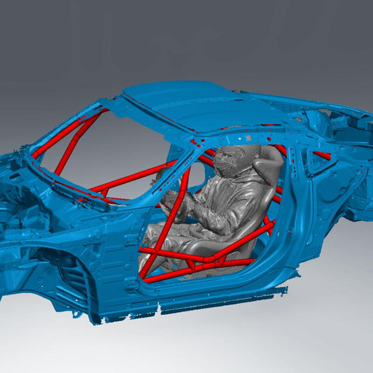 CageKits 370Z FD Spec Roll Cage Kit manufacturer illustration; selected configuration may differ