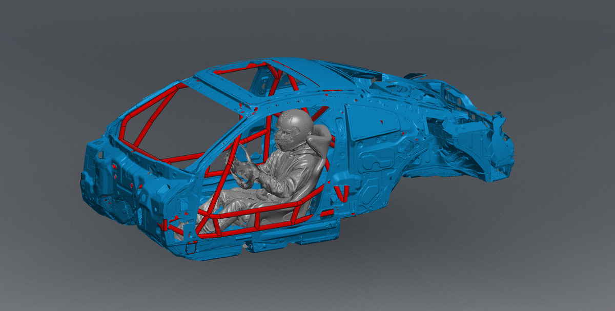 CageKits G35 Coupe FD Spec Roll Cage Kit manufacturer illustration; selected configuration may differ