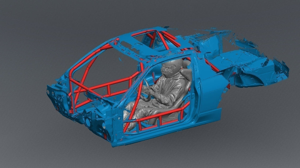 CageKits S13 FD Spec Roll Cage Kit manufacturer illustration; selected configuration may differ