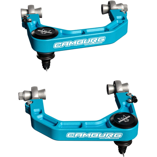 Camburg 05-23 Toyota Tacoma 4WD KINETIK V2 Performance Billet X-Joint XL Upper Arms - Blue