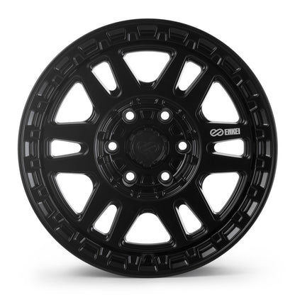 Enkei Trail-Tracker 20x9 / 6x139.7 BP / ET39 / 106.1mm Bore - Matte Black Wheel