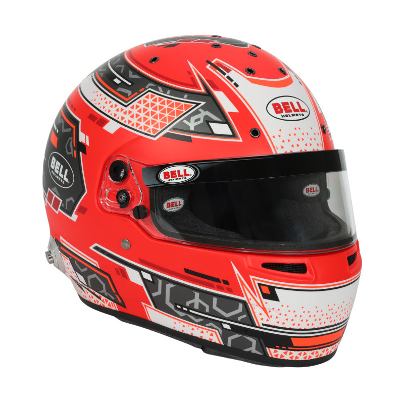 Bell Helmet Rs7 Stamina Anthracite/Red (Hans) 54(6 3/4) Fia8859-2024/Sa2025