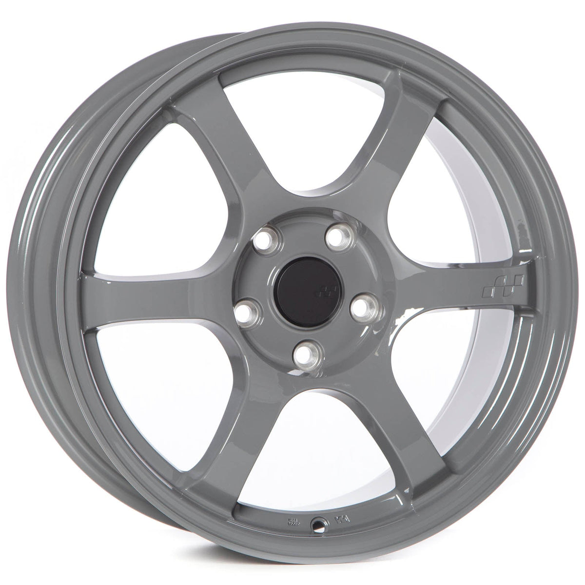Circuit CSF1 Gloss Battleship Grey wheel; manufacturer representative photograph