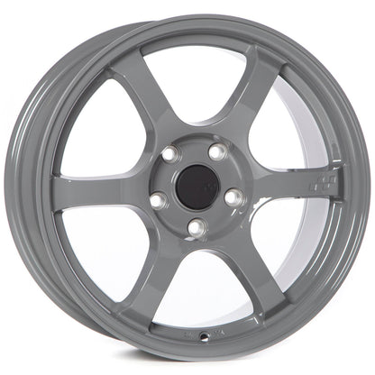 Circuit CSF1 Gloss Battleship Grey wheel; manufacturer representative photograph