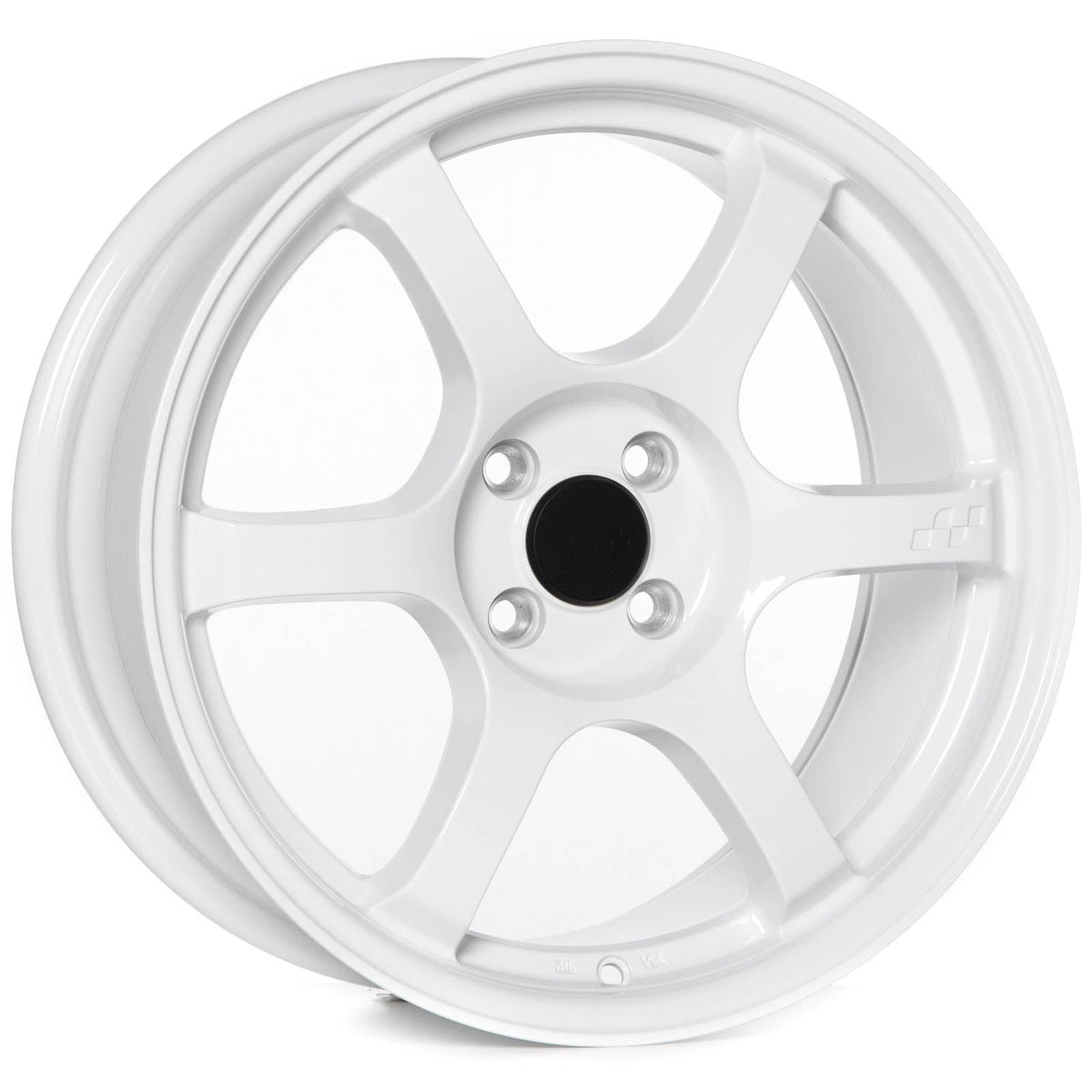 Circuit Performance CSF1C780WH-35, gloss white CSF1 wheel, 17x8, 4x100 bolt pattern, +35 mm offset