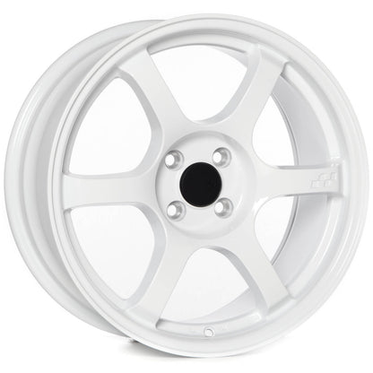 Circuit Performance CSF1C780WH-35, gloss white CSF1 wheel, 17x8, 4x100 bolt pattern, +35 mm offset
