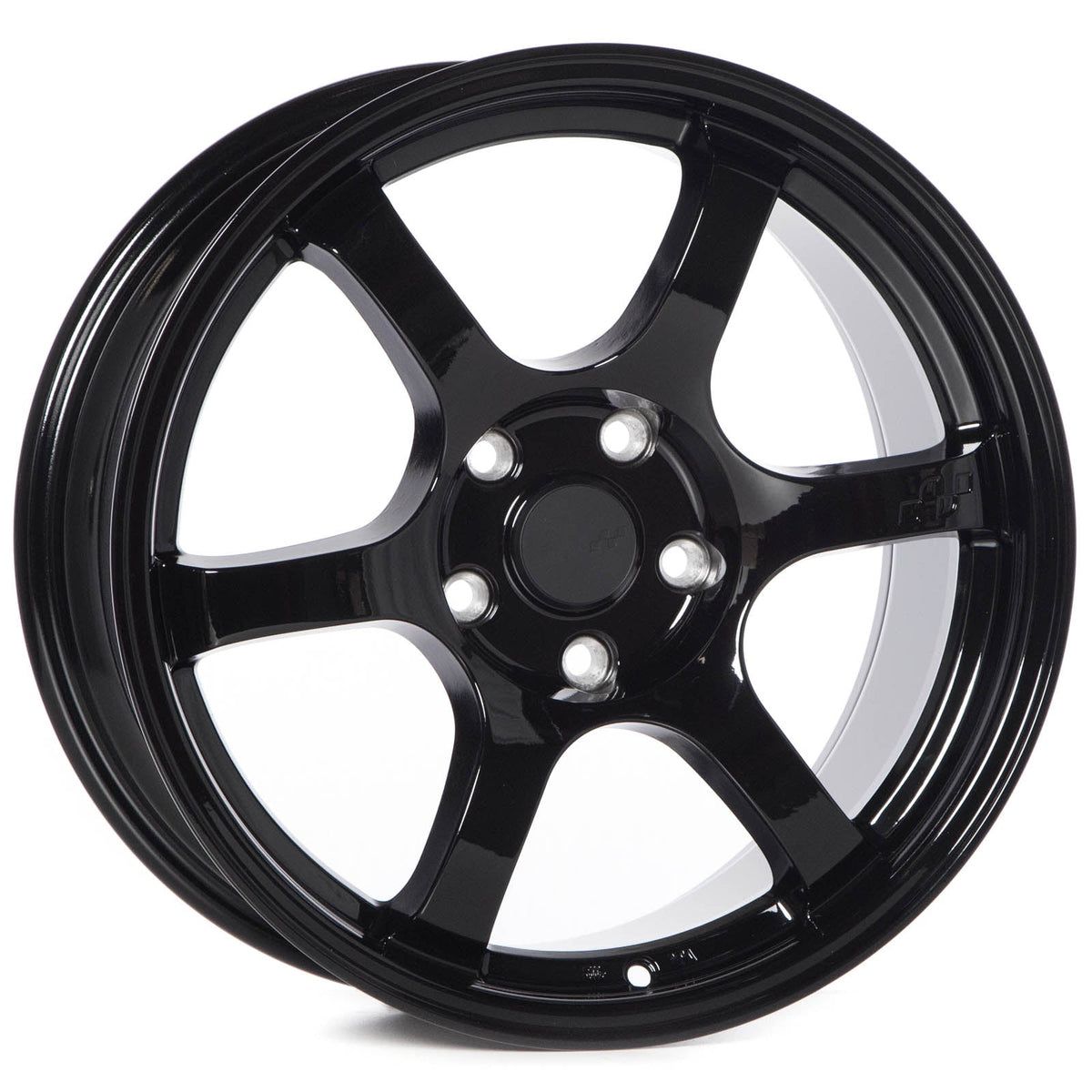 Circuit Performance CSF1J780GB-35, gloss black CSF1 wheel, 17x8, 5x114.3 bolt pattern, +35 mm offset