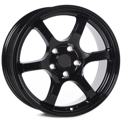 Circuit Performance CSF1J780GB-35, gloss black CSF1 wheel, 17x8, 5x114.3 bolt pattern, +35 mm offset